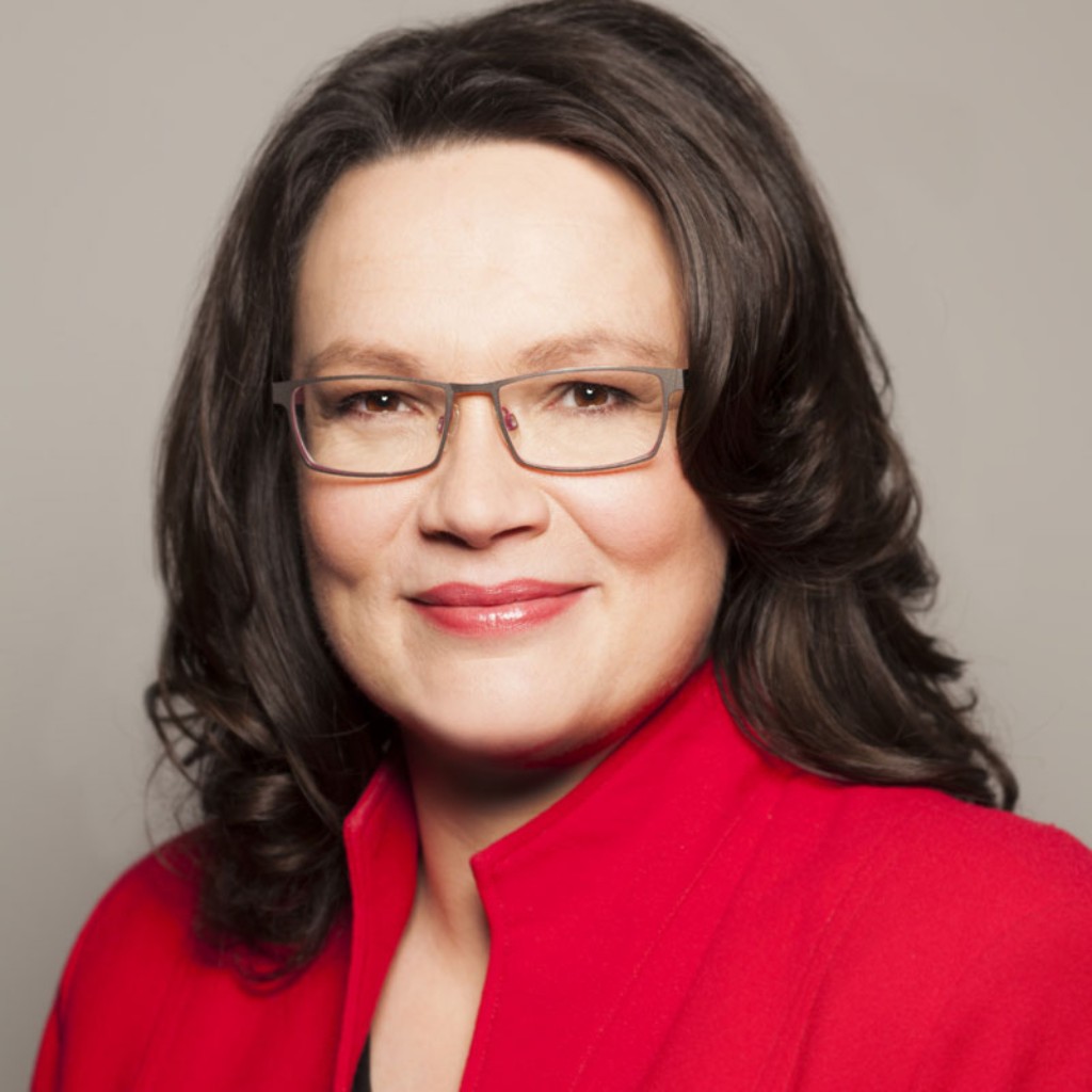 Andrea Nahles, Bundesministerin für Arbeit und Soziales