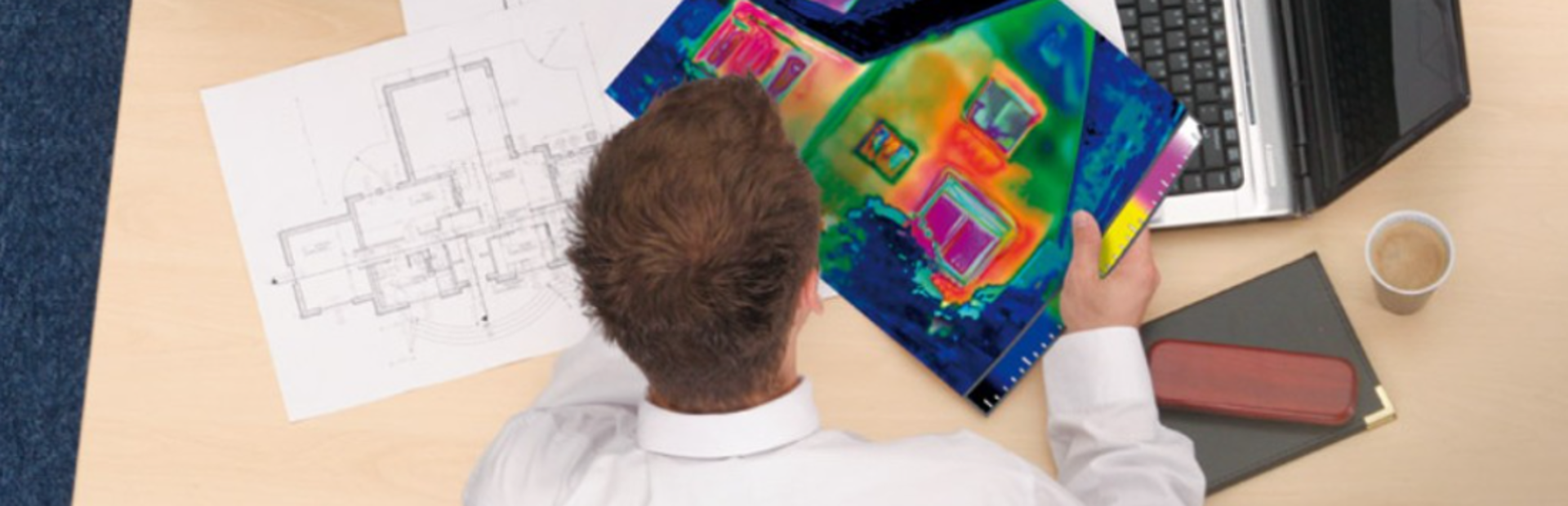 Thermografie- und Luftdichtheitsmessung