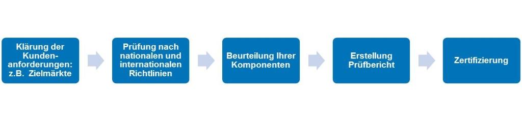 TÜV Rheinland Prüfprozess