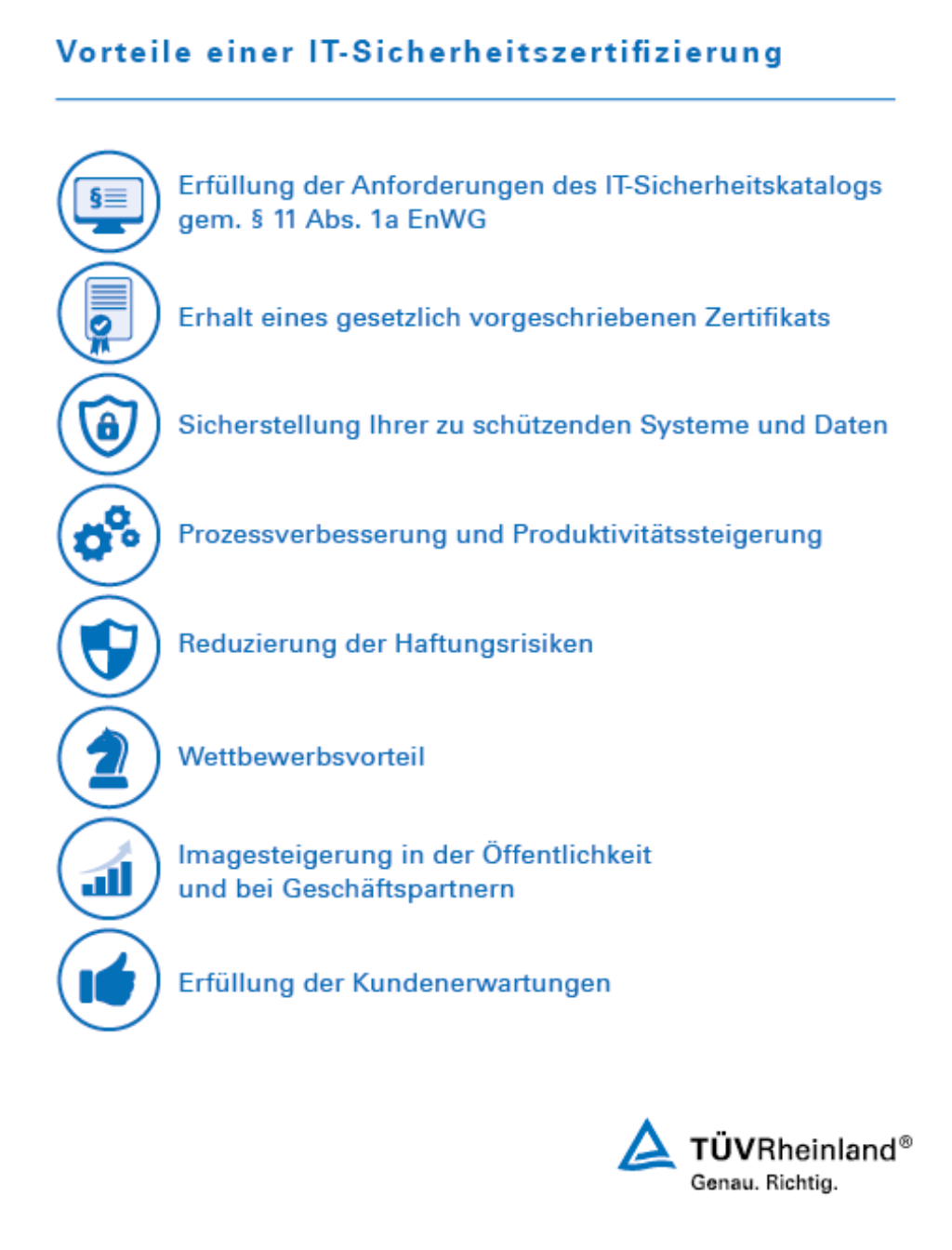 Vorteile der IT-Sicherheitszertifizierung