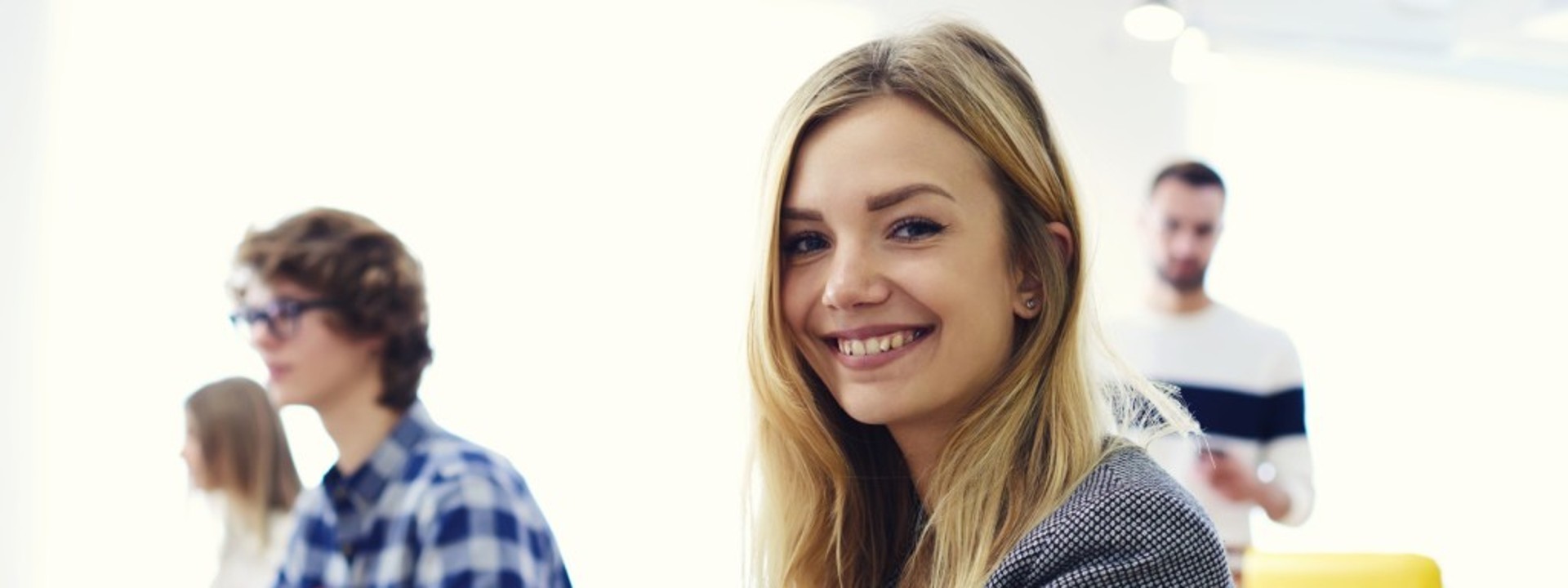 海外大学生のポートレート