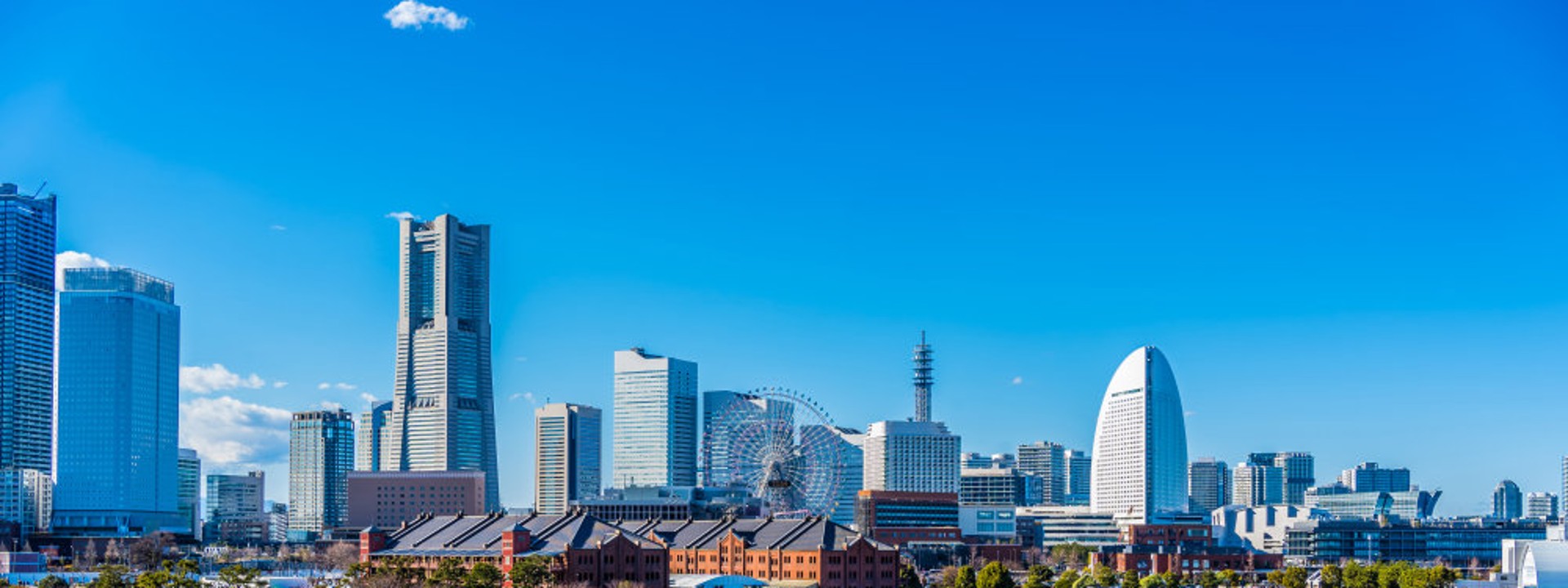 夏の横浜の風景