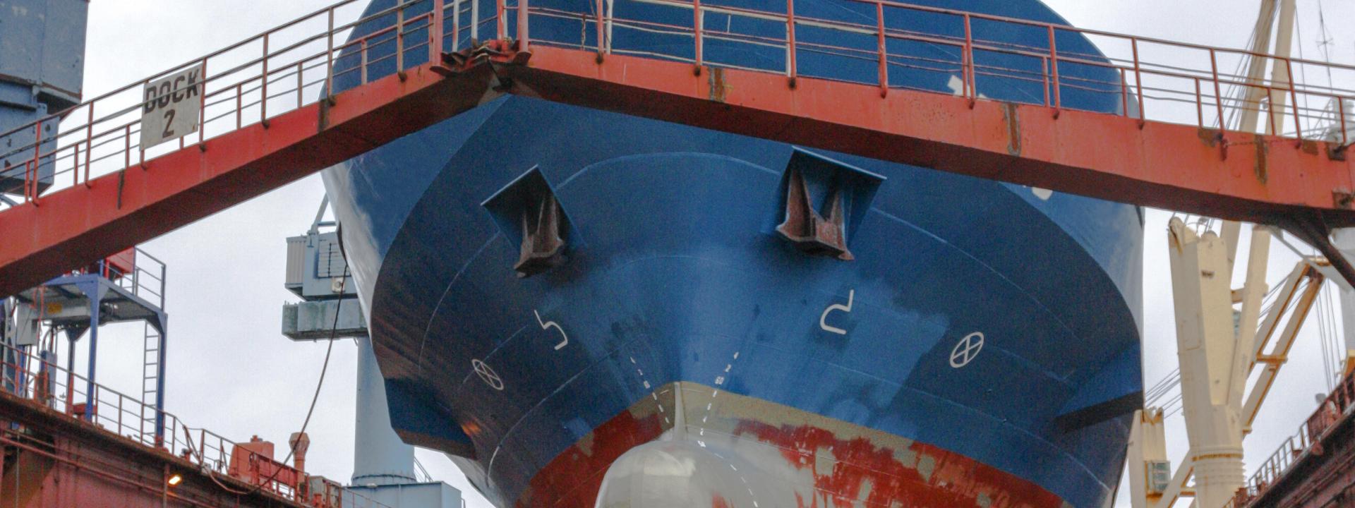 Testing Evaluates Stresses on Shipping Dock