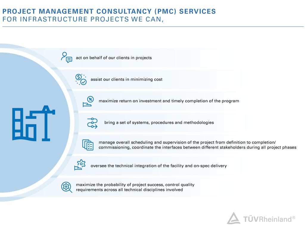 PMC services for infrastructure and construction projects PMC services for infrastructure and construction projects