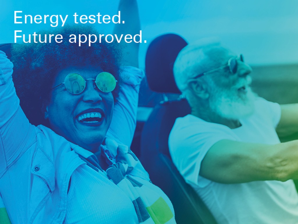 Energy tested. Future approved.