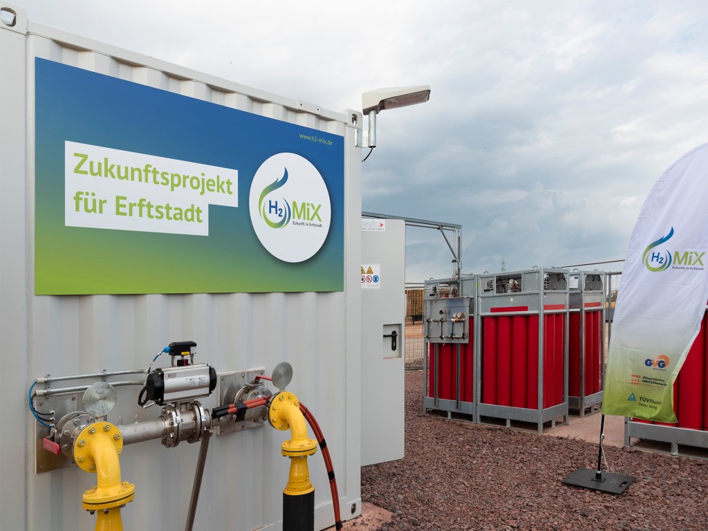 100 Prozent störungsfrei: TÜV Rheinland, Rheinische NETZGesellschaft und GVG Rhein-Erft ziehen positive Zwischenbilanz zu Wasserstoff-Feldtest