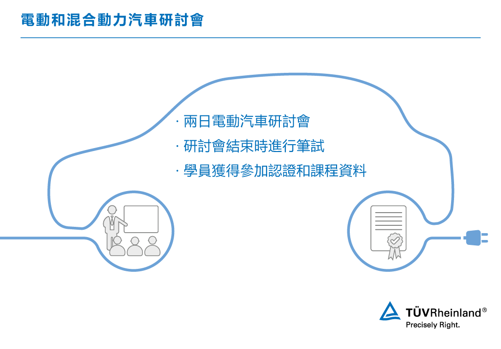電動汽車專家培訓研討會 混合動力汽車培訓 | 德國萊因TÜV