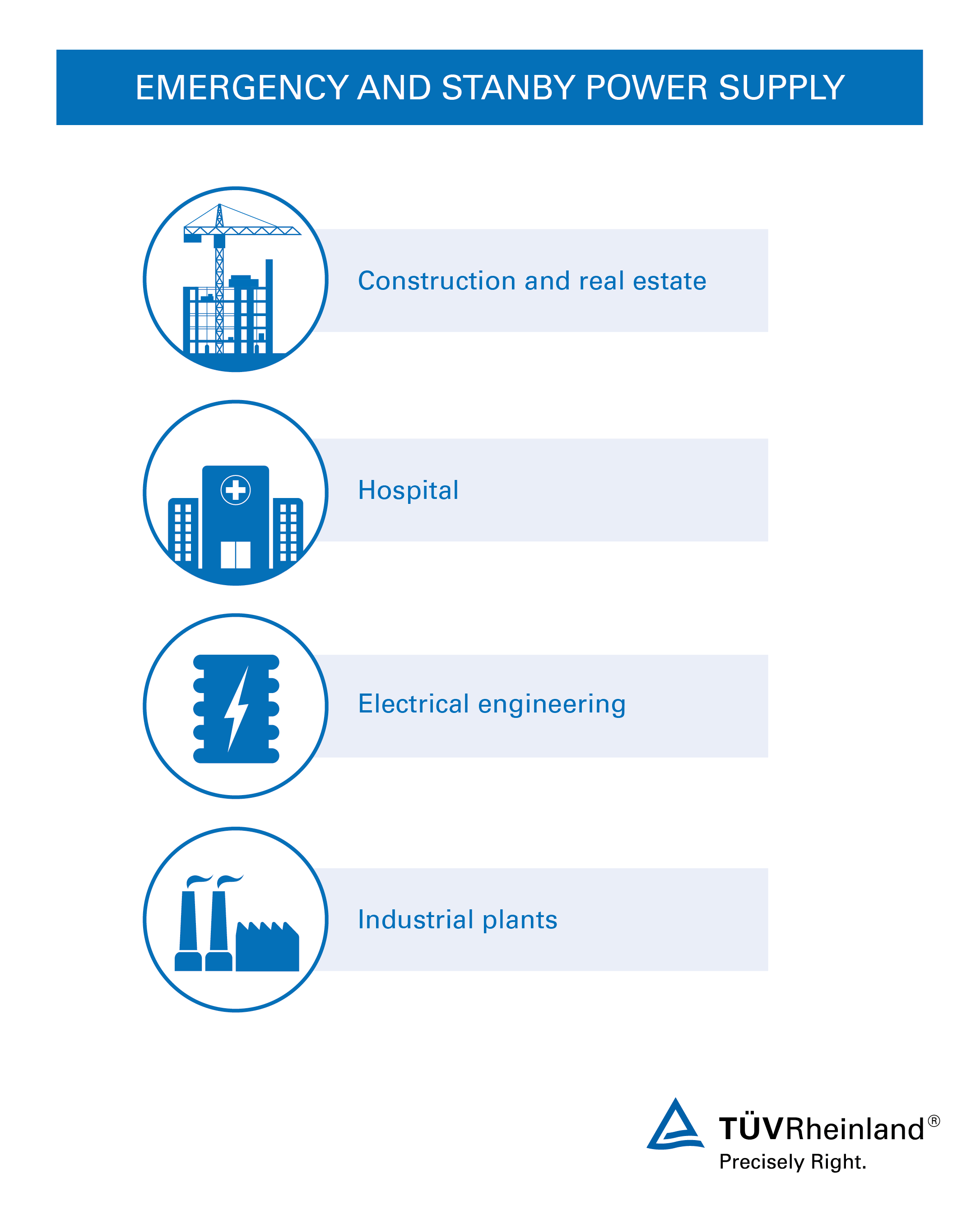 Commercial Facilities & Emergency, Standby & Backup Power