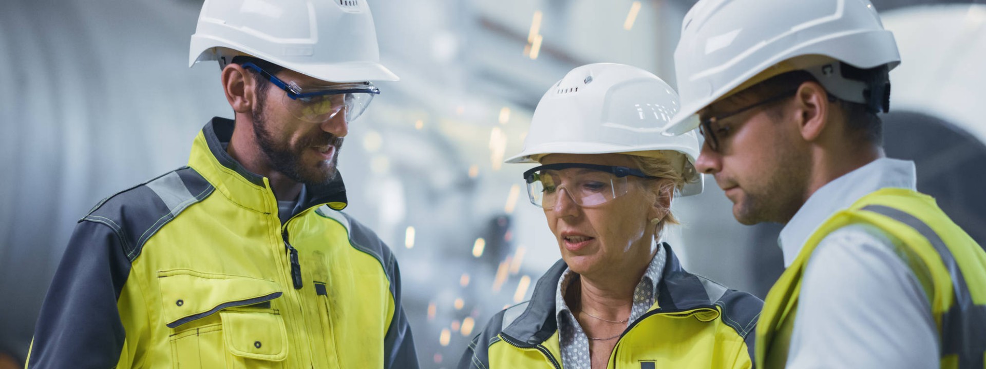 Inspektorzy podczas pracy