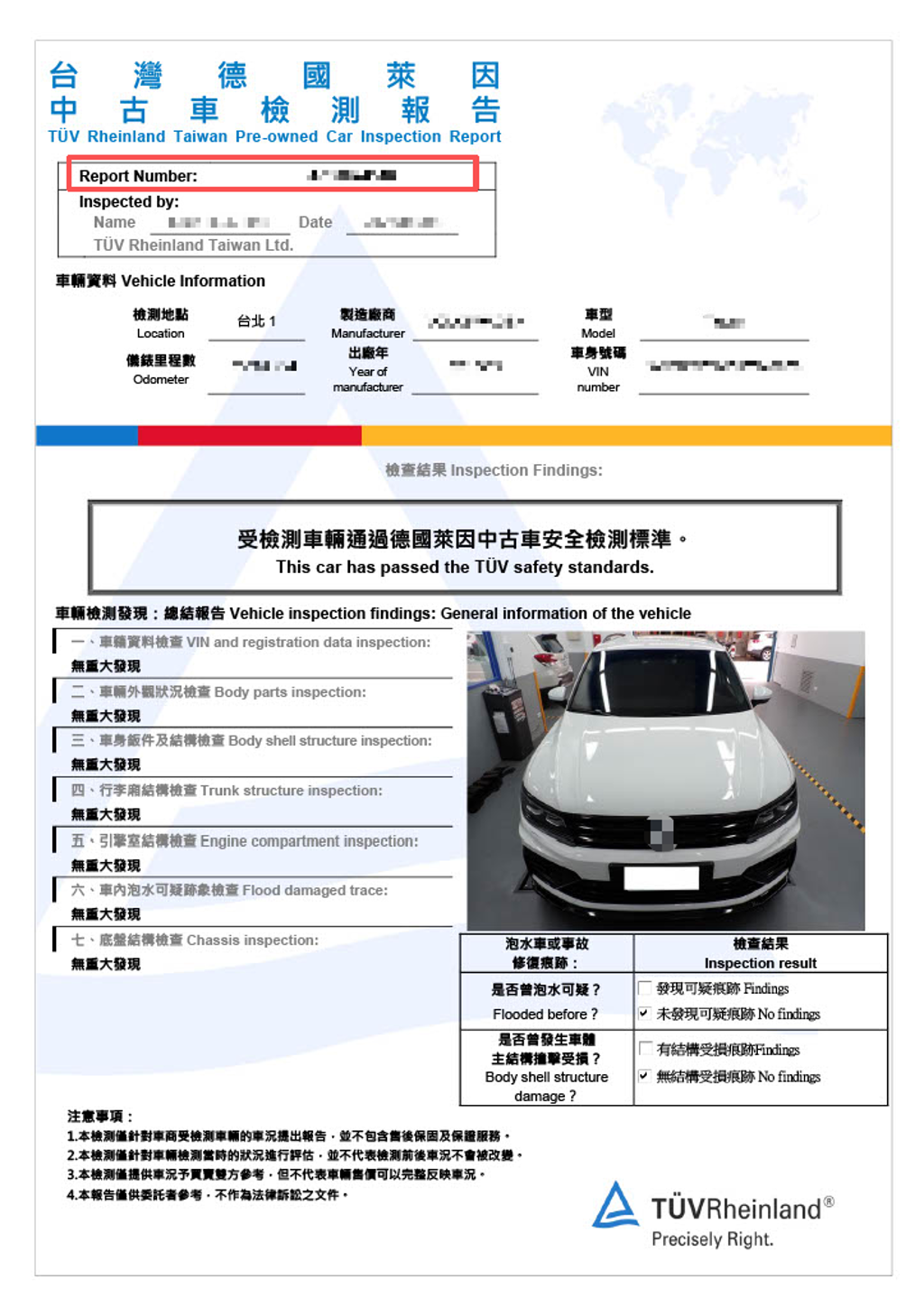 報告首頁示意如下